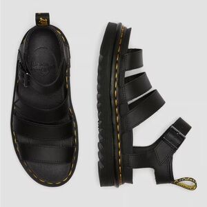 Dr. Martens Blaire Sandal in Black